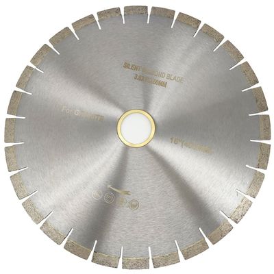 Hoge snijdoeltreffendheid 400 mm Diamant snijsteen zag blad voor snel snijden graniet