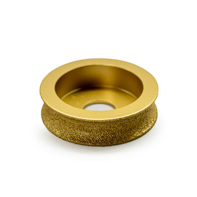 Vacuümgestraalde steenkant Diamantenboring Profiel slijpwiel 64-134mm Metalen poeder