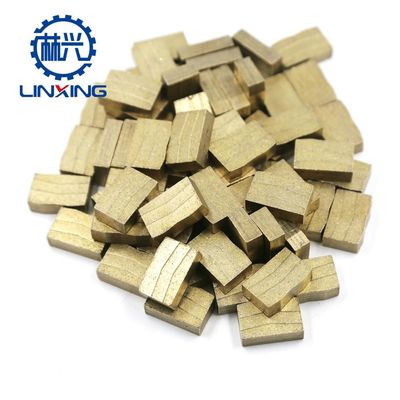 LINXING Diamantsegmenten voor het snijden van graniet 900 mm-4200 mm en conieker segmentvorm