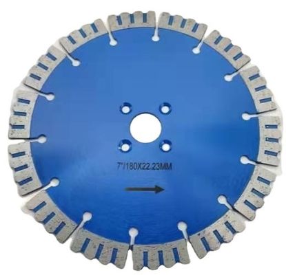 Ti-gecoate 180 mm diamanten lemmen snijplaat voor het afwerken van vulkanisch steen in Mexico