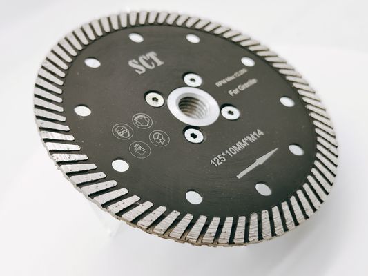 115 mm continu dunne Turbo Diamantzaagblad voor snij- en slijptoepassingen