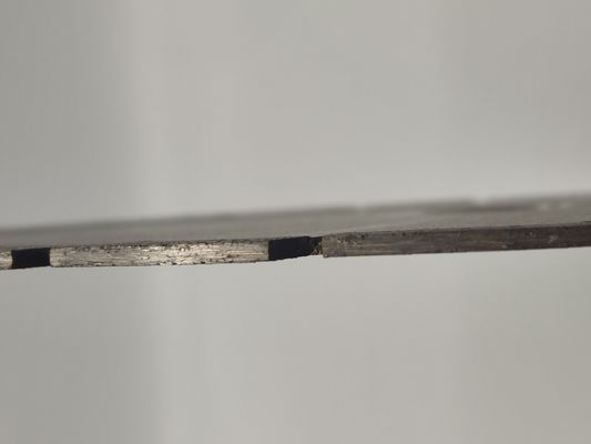 U-vorm Lava Stone Cutting 350mm Diamond Saw Blade Disc met Segment Size 40*3.3*15mm
