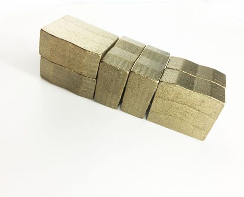 Snelheid en scherpte van het snijwerk Mining tools met 20 mm hoge granietsegmenten