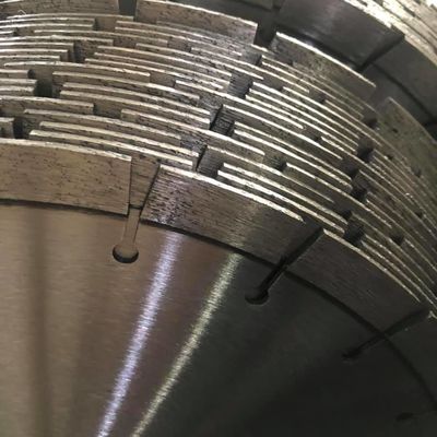 Hoge snijdoeltreffendheid 400 mm Diamant snijsteen zag blad voor snel snijden graniet