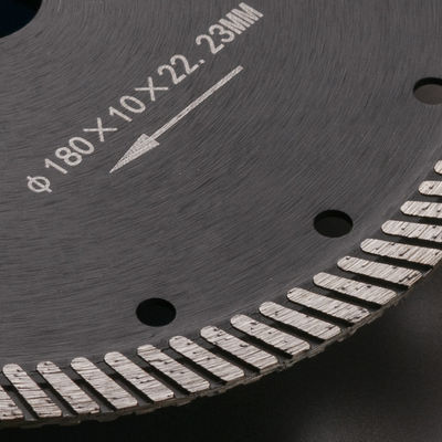 DIY Grade 4.5 inch Diamond Turbo Saw Blade voor Marmer Granite Keramische Beton Asfalt