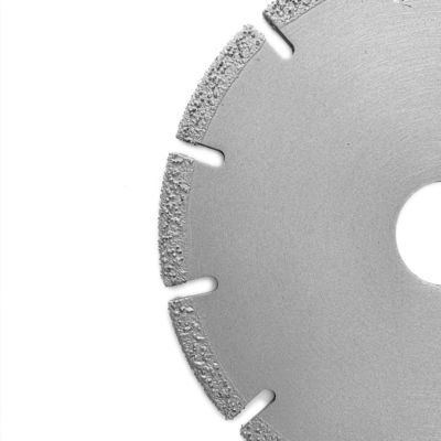 230 mm Marmer snijden en polijsten Vacuum Brazed Zaagblad met Ti-gecoate afwerking