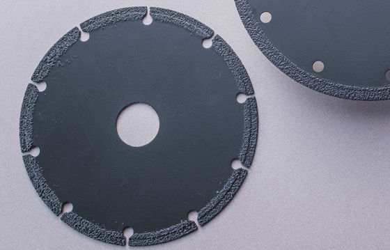 230 mm Marmer snijden en polijsten Vacuum Brazed Zaagblad met Ti-gecoate afwerking
