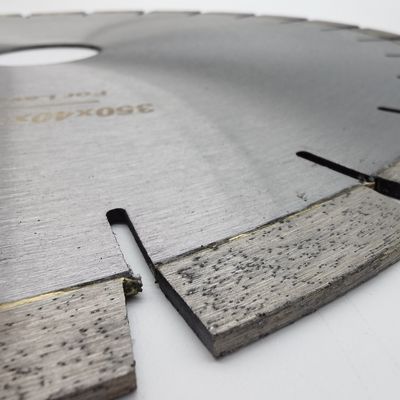 350 mm zandsteen diamantenzaagblad snijplaat voor lava vulkanische steen snijden in Mexico