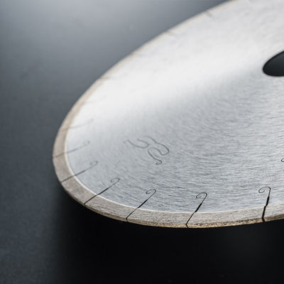 Marmer snijden met een diamantlem met 65 Mn staalmateriaal en efficiëntie