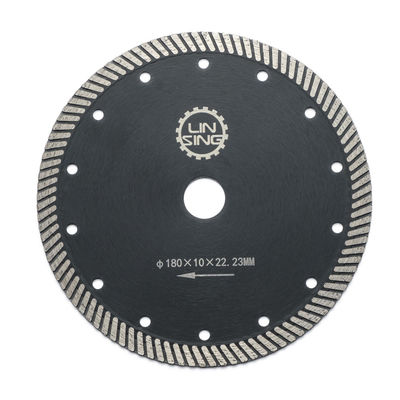 180 mm Turbo Diamond Saw Blade voor het snijden en slijpen van gereedschappen op keramische marmeren tegels