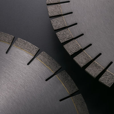 12" 14" 16" natte diamanten lemmet voor het snijden van granieten steen met randhoogte 0.315in 8mm