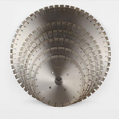 600 mm Duurzaam snel snijbaar diamantzaagmes voor het snijden van zandsteenmetalen materiaal