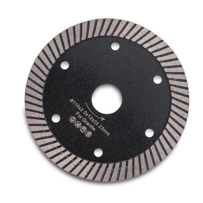 105 mm Super Thin Diamond Turbo Saw Blade voor het snijden van keramiek en porseleinen tegels