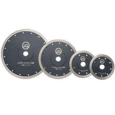 105 mm Super Thin Diamond Turbo Saw Blade voor het snijden van keramiek en porseleinen tegels