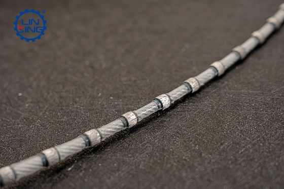 8.8 mm gesinterd kunststof diamantdraadzaag voor het snijden van hoge precisie granietblokken