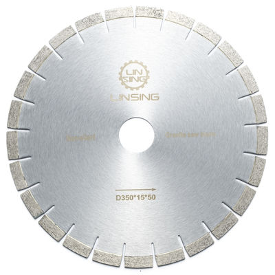 12" 14" snelle verzending cirkelzaagmes voor het snijden van steen op brugsnijmachine