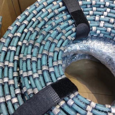 Snijden van 8,3 mm Perlen Plastic Diamant Draadzaag voor het vierkant maken en profileren van Granitblokken