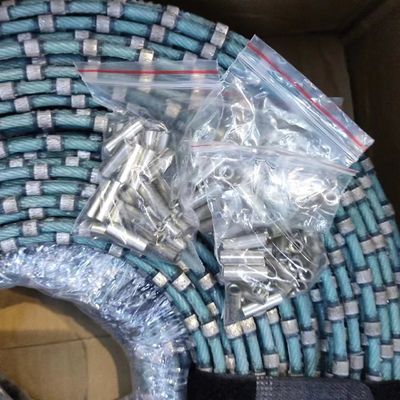 Snijden van 8,3 mm Perlen Plastic Diamant Draadzaag voor het vierkant maken en profileren van Granitblokken