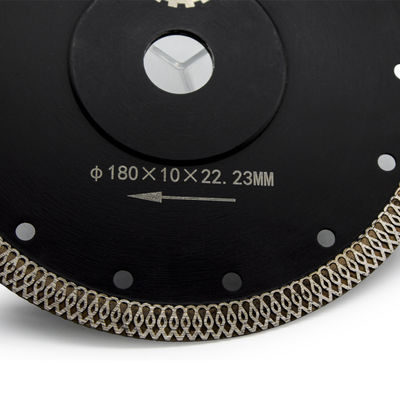 Wet Dry Cutting Diamond Circular Saw Blade 115mm 10 tanden per inch voor porseleinen mesh
