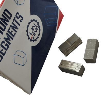 Diamantpoeder 1,2 meter enkelblaad Diamantsegment voor het snijden van marmer in Europa