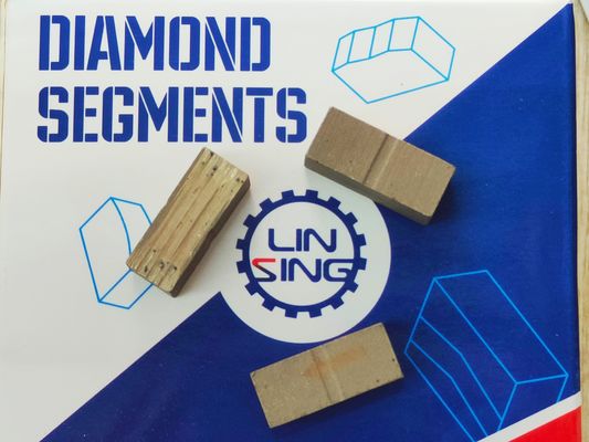 Diamantpoeder 1,2 meter enkelblaad Diamantsegment voor het snijden van marmer in Europa