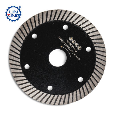 Diamantgereedschappen 5 "circulaire snijlem voor hoge snij snelheid en gladde turbo snijden