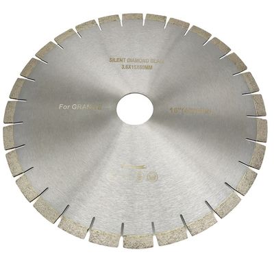 Diameter 400 mm Steengranit schijf tegels Snijgereedschap U-slot 16 inch Silent Diamond Saw Blade Cutter Disc