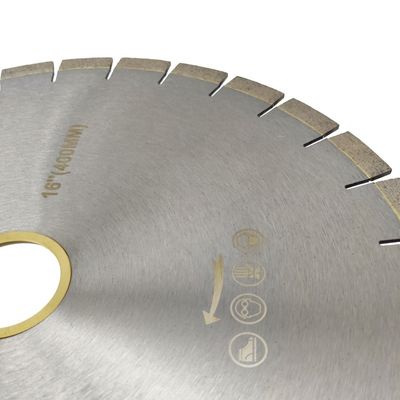 Diameter 400 mm Steengranit schijf tegels Snijgereedschap U-slot 16 inch Silent Diamond Saw Blade Cutter Disc