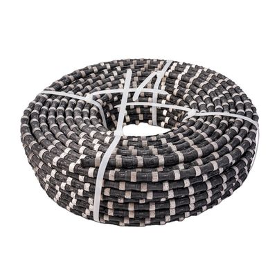Diamantdraadzaag Versterkt betonnen snijtouw 11,5 mm Rubber Spring Draad met steun