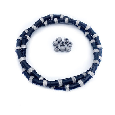 Diamantdraadzaag Versterkt betonnen snijtouw 11,5 mm Rubber Spring Draad met steun