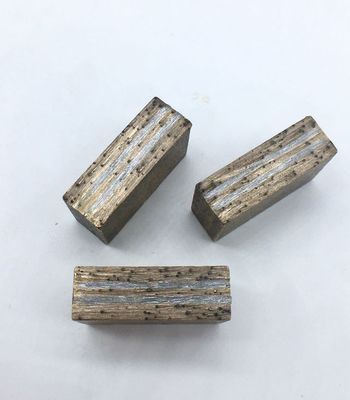 Marmersteen snijden Diamantsegmenten met metaalpoeder en snel snijvermogen