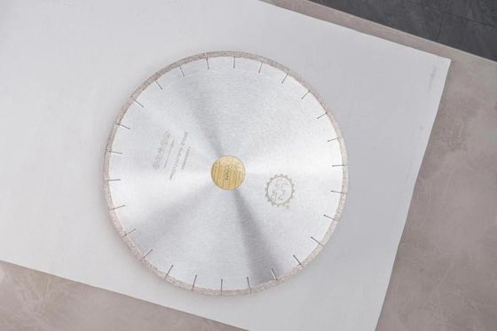 350 mm 14' U-slot porseleinen diamantzaagmes voor diamantsnijden scherptevoordeel