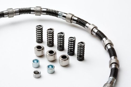 Plastic Connection Diamond Multi-Wire Saw voor het snijden van granietblokken Diameter D7.3/D6.3mm