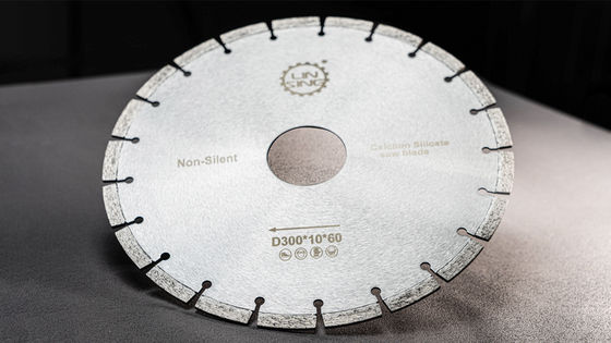 60 mm Arbor Size 350 mm Diamond Cutting Disc voor K-slot en Calcium Carbonate Blade
