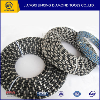 Plastic Connection Diamond Multi-Wire Saw voor het snijden van granietblokken Diameter D7.3/D6.3mm