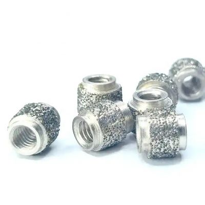 Steenbeton-diamant-elektroplateerde droge snijkralen voor de zaagmachine voor de steengroeve