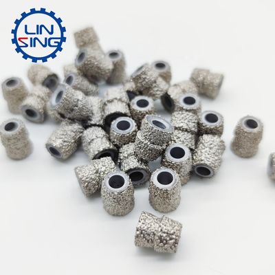 Steenbeton-diamant-elektroplateerde droge snijkralen voor de zaagmachine voor de steengroeve