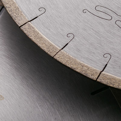 Cold PRESS 350 mm J-Slot Diamond Segment zaagblad voor marmeren snijden industriële kwaliteit