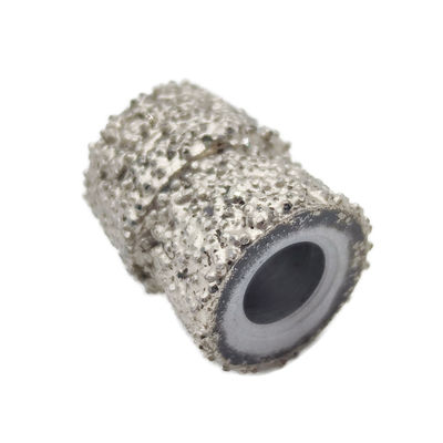 Vacuumbrazen met dubbele baarden van het type diamantdraadzaagkraal voor het snijden van graniet