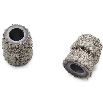 Vacuumbrazen met dubbele baarden van het type diamantdraadzaagkraal voor het snijden van graniet
