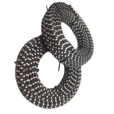Lange levensduur Diamantdraad 12,0 mm* 40 Rubbercoated voor het snijden van granietsteen in steengroeven