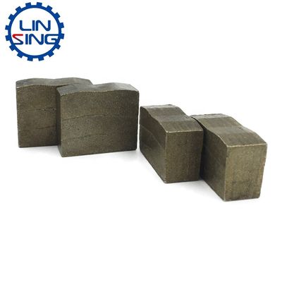 Diamantsegmenten voor het snijden van kalksteen met een enkele lem