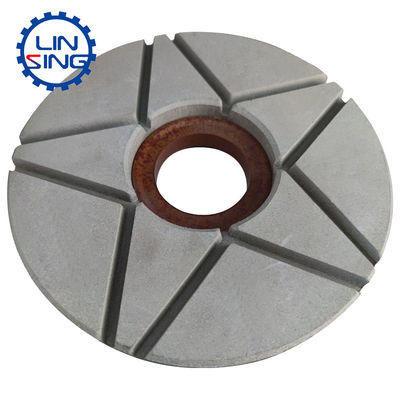 8-10 inch Black Polishing Buff Disc voor het slijpen van graniet A Grade Stone Processing Tool