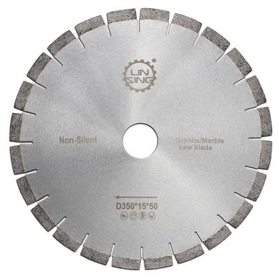 Professionele 16 inch diamantzaagblad industriële kwaliteit voor het snijden van marmer en graniet