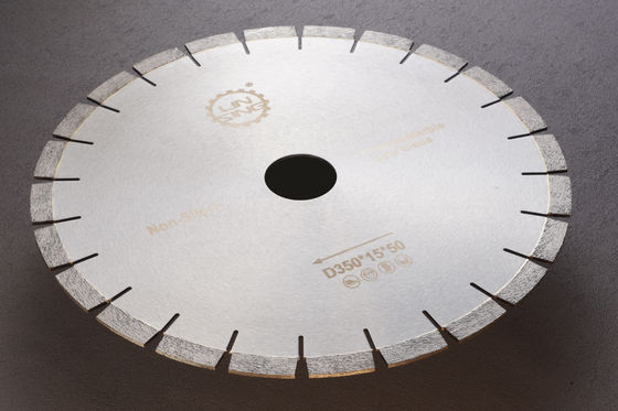 Professionele 16 inch diamantzaagblad industriële kwaliteit voor het snijden van marmer en graniet