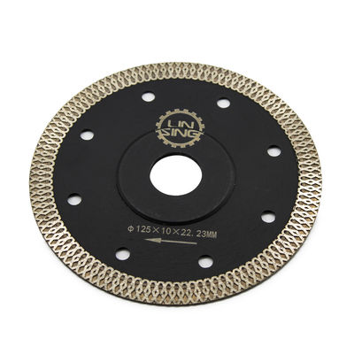 Steenhouwwerk 7 inch Droge Turbo-zaag voor het snijden van gesinterd steen A-graad