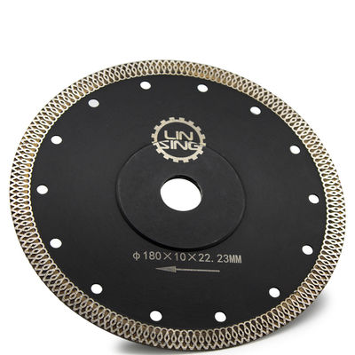 Steenhouwwerk 7 inch Droge Turbo-zaag voor het snijden van gesinterd steen A-graad