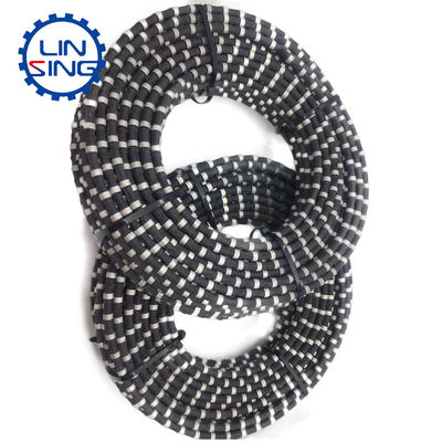 11.5mm D12MM Diamantdraadzaagtouw voor het snijden van beton, steengroeve, graniet en marmer