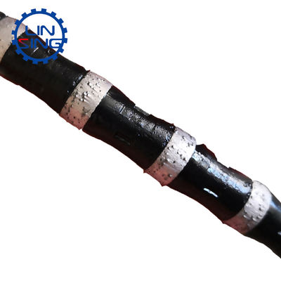 11.5mm D12MM Diamantdraadzaagtouw voor het snijden van beton, steengroeve, graniet en marmer