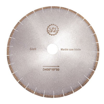 Metalen poeder grondstof D400mm Segmented Diamond Saw Blades voor het snijden van marmer